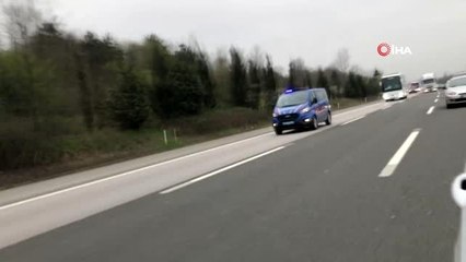 Havaalanındaki yabancı uyruklu yolcular Karabük'e getirilmeye başlandı