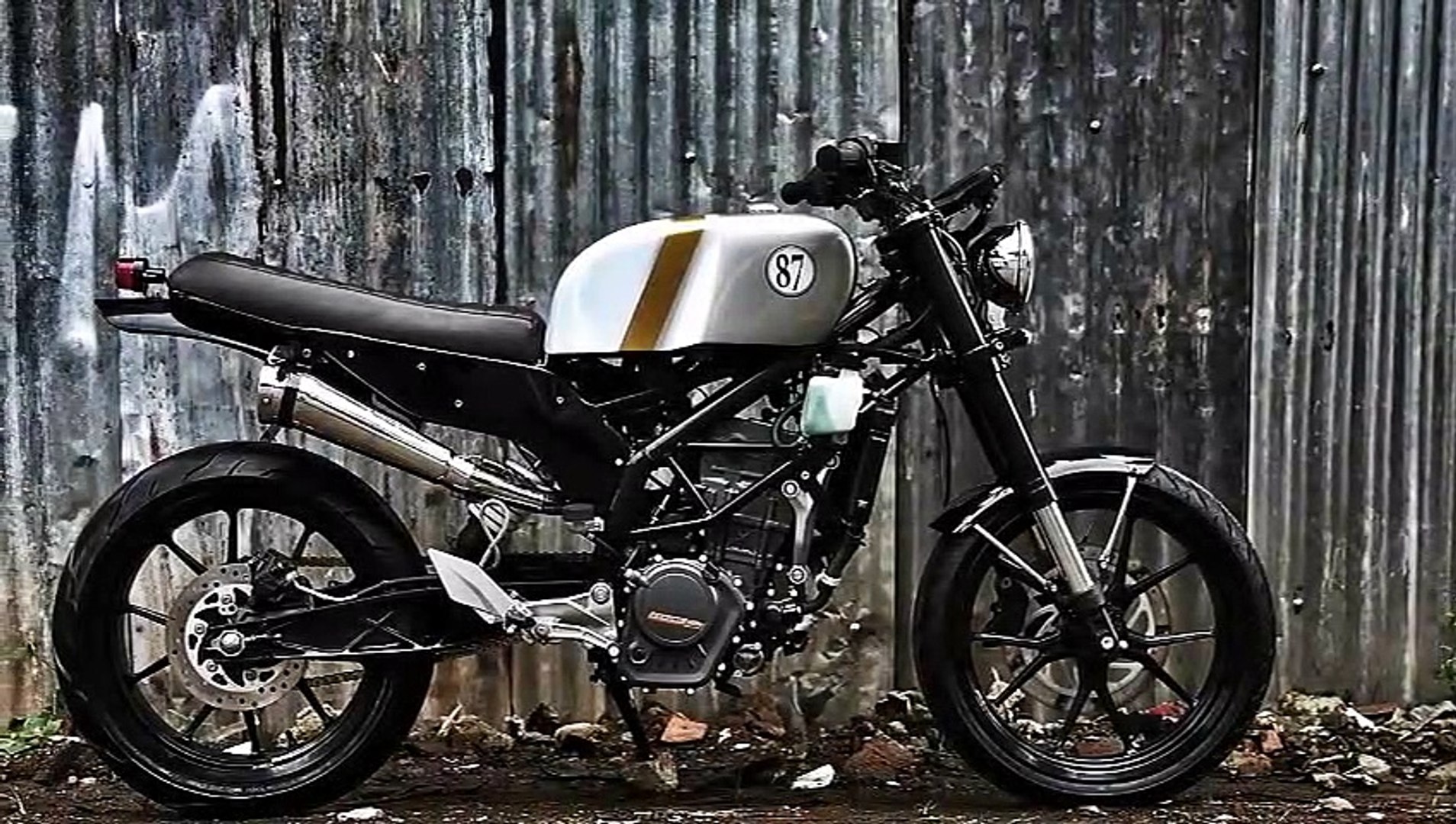 KTM DUKE 200 Custom by Studio Motors|Custom Moto - video Dailymotion