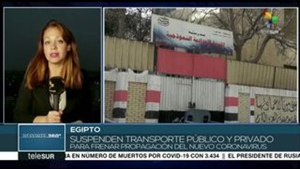 Egipto implementa toque de queda para evitar propagación del COVID-19