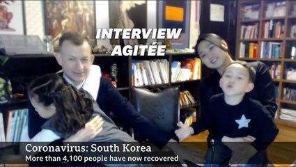 "Désolé pour mes enfants": le fameux expert de la BBC a fait son retour en famille