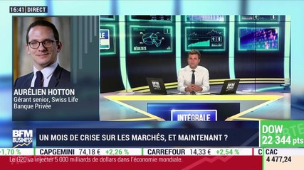Aurélien Hotton (Swiss Life Banque Privée): Un mois de crise sur les marchés, et maintenant ? - 26/03