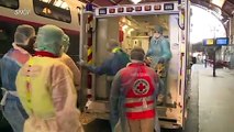 Francia evacuó en tren de alta velocidad a pacientes de la región más golpeada por COVID-19