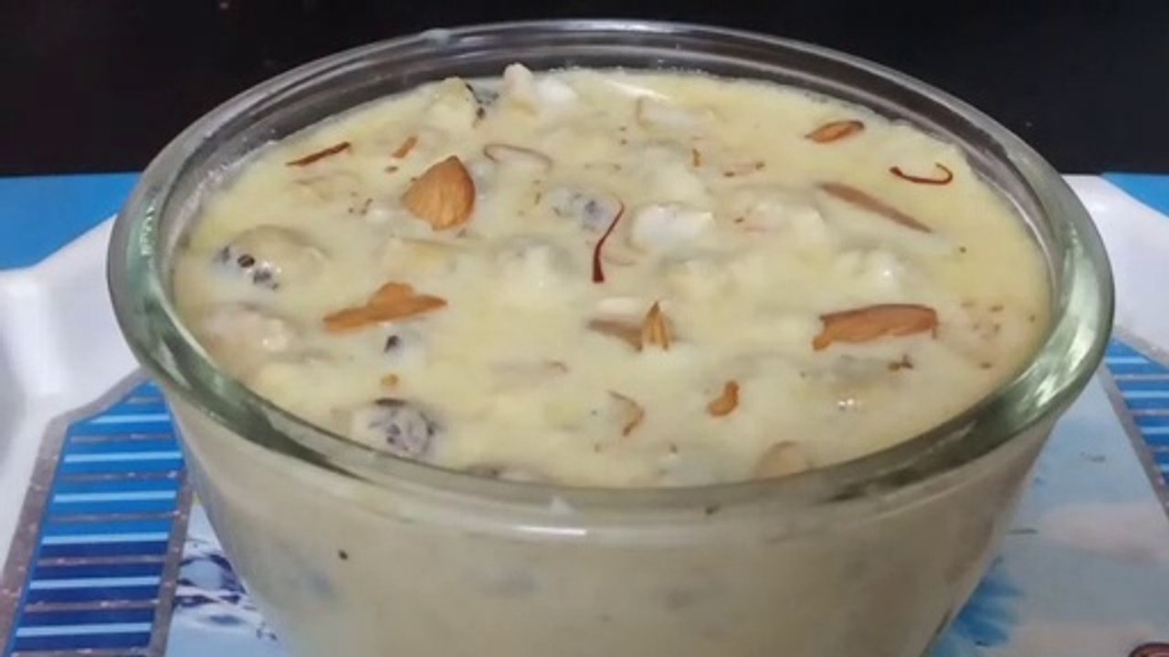 Makhana kheer/Makhana dessert recipe नवरात्रि स्पेशल मखाना खीर रेसिपी