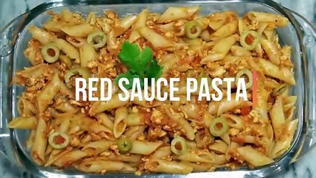 Red Sauce Pasta | Red Sauce Pasta Recipe | Foodie's Way