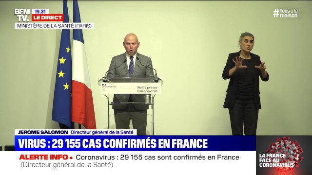 Jérôme Salomon (directeur général de la Santé): 34% des personnes en réanimation ont moins de 60 ans