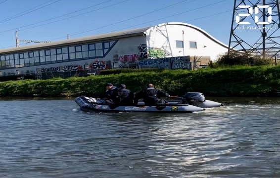 Confinement: La police de Rennes fait respecter les règles avec un drone et des bateaux