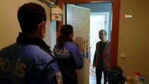 Ev ev dolaşan polis, korona virüs dolandırıcılarına karşı vatandaşı uyardı