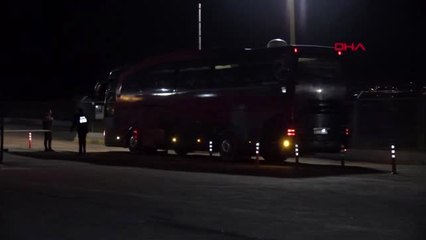 MERSİN KKTC'den getirilen öğrenciler ve şoförler karantinaya gönderildi