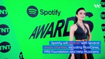 Spotify Announces COVID-19 Music Relief Project