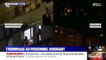 Il est 20h, les Français applaudissent depuis leurs fenêtres pour remercier les soignants