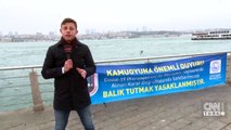 Üsküdar'da balık tutmak yasak