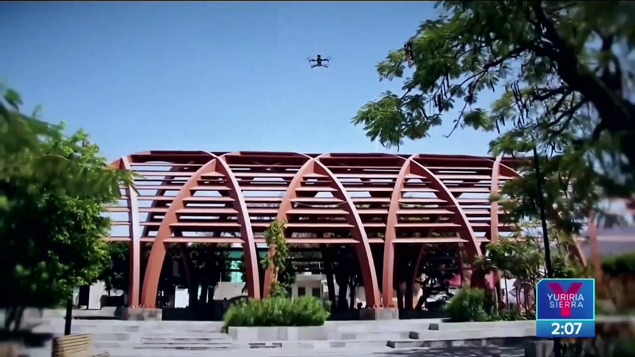 Usan drones para evitar concentraciones de personas en Morelos