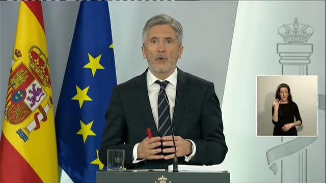 Marlaska sobre el 8M: Hubo varios actos públicos ese día y llama la atención que sólo se haga hincapié en ese