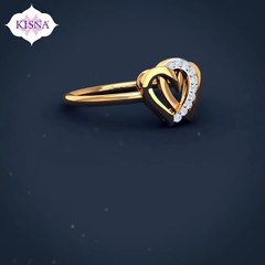 Kisna  Get mesmerized with this Entwined Diamond Ring