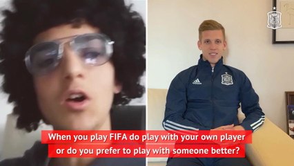 ‘Messi is my favourite player on FIFA’ - Spain star Olmo faces tough questions