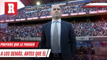 Paco Jémez prefiere que le paguen a los trabajores antes a él