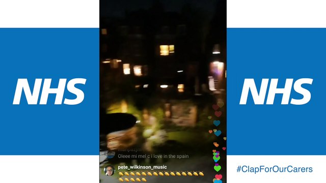 UK - NHS Clap for our Carers