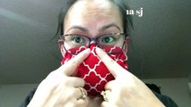 NO SEW FACE MASK WITH FILTER POCKET PROJECT DIY#58