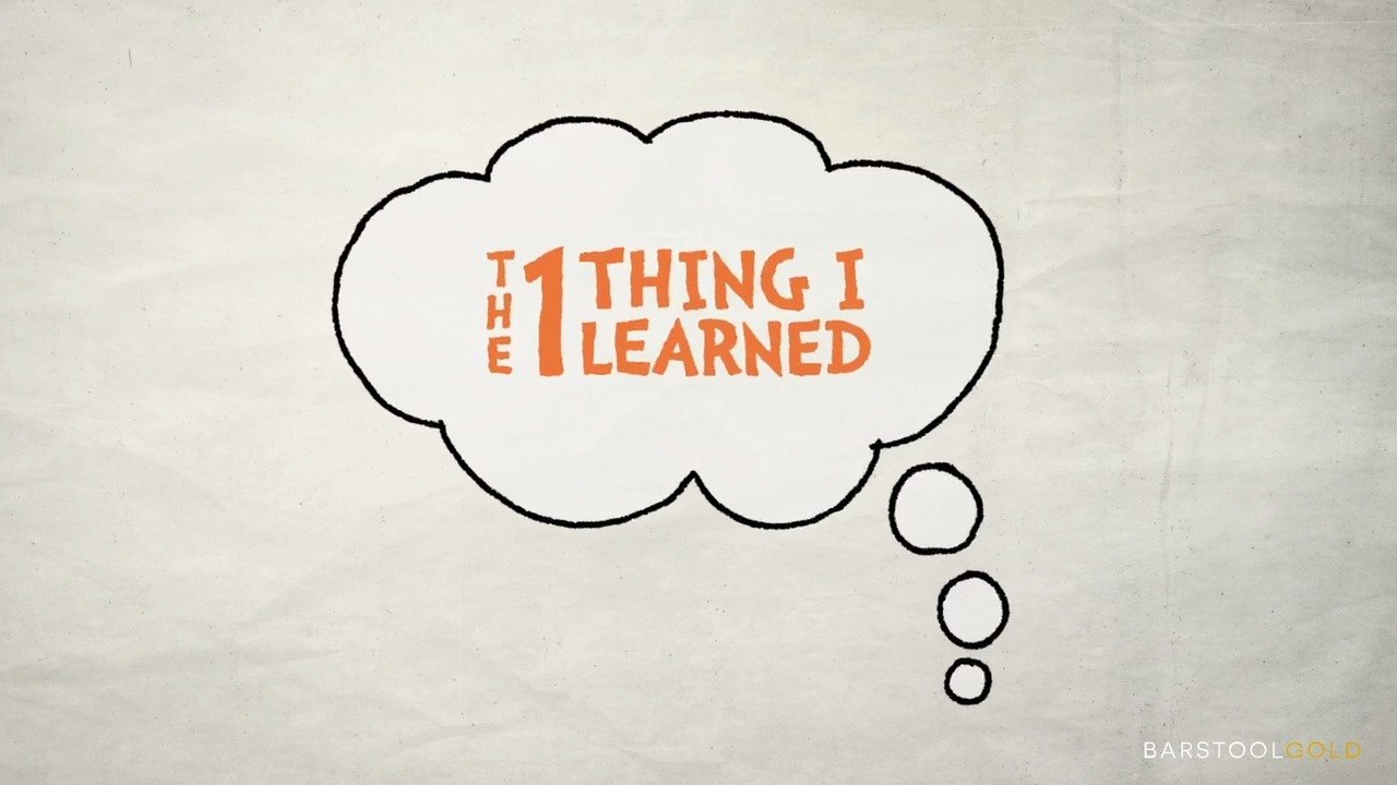 The 1 Thing I Learned - Best of 2019