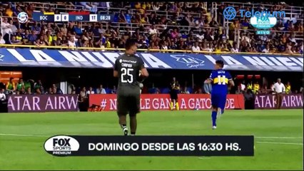 Superliga Argentina 2019/2020: Boca 0 - 0 Independiente en La Bombonera (1mer Tiempo)
