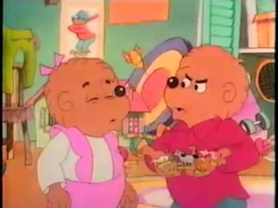 The Berenstain Bears And The Messy Room 1988 VHS (Full Tape)