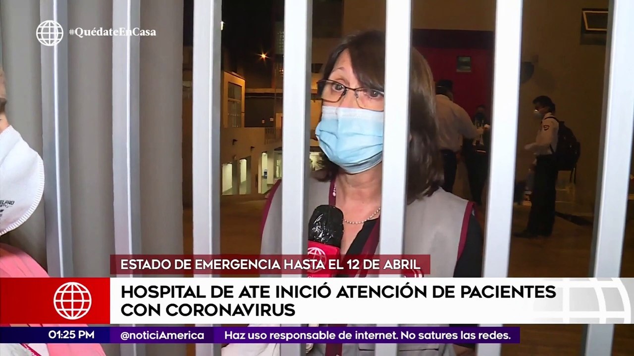 Edición Mediodía: Hospital de Ate inició atención a pacientes infectados