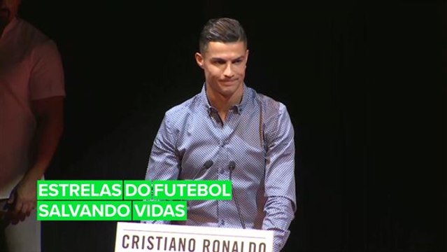 Jogadores de futebol se juntam à luta contra o Covid-19