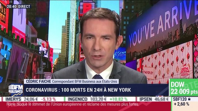 Édition spéciale : Cent morts du coronavirus en 24 heures à New York - 26/03