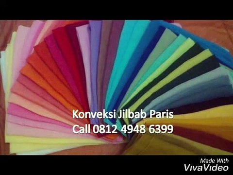 Grosir Jilbab Paris Polos Murah Bandung, WA +62 812 4948 6399, PAKET USAHA..!!!
