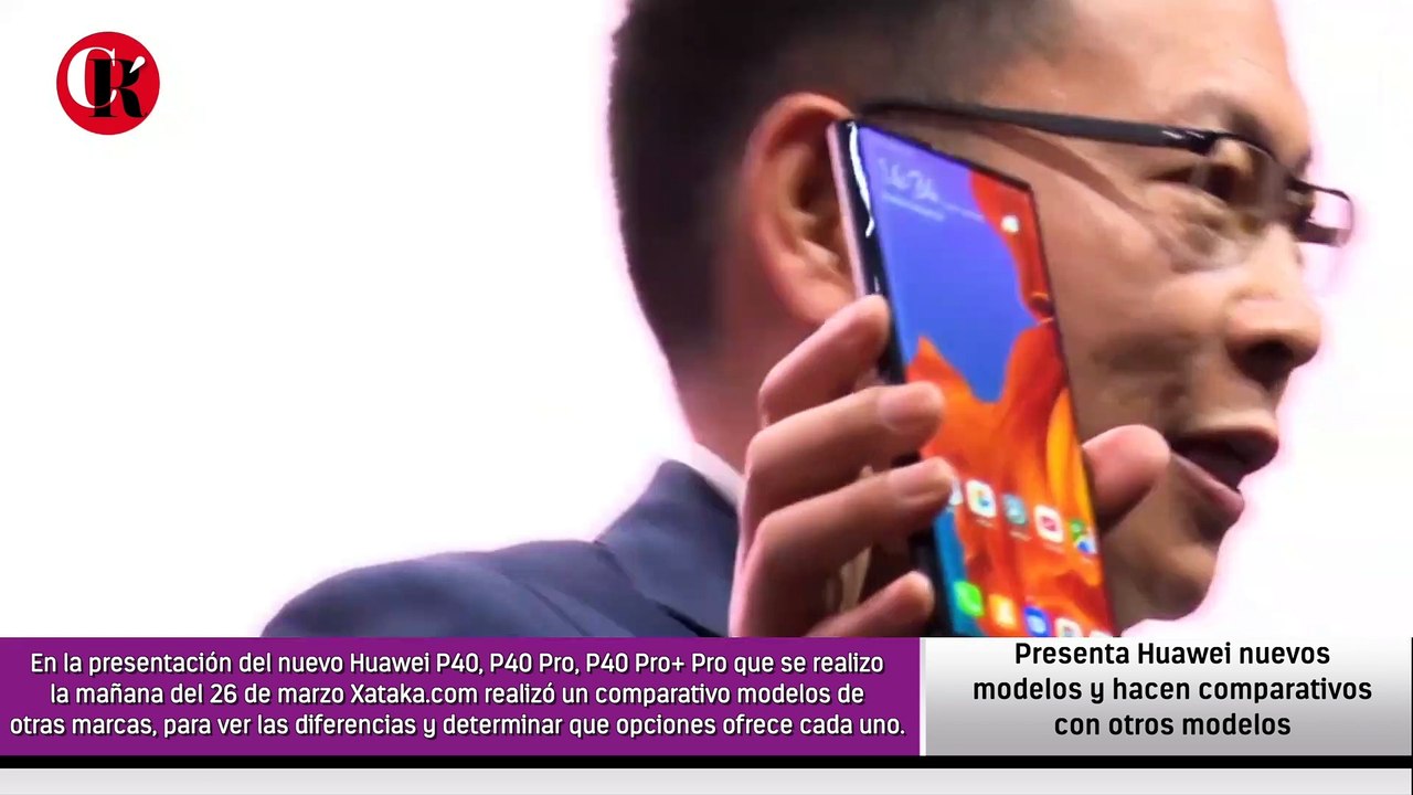 Presenta Huawei nuevos modelos y hacen comparativos con otros modelos