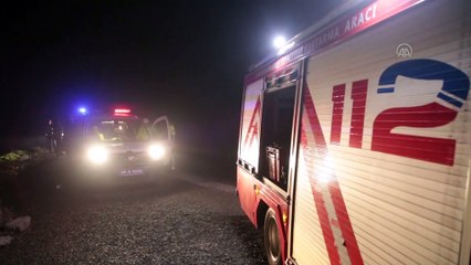 Uyuşturucu zanlısı kadını kaçıran kişilerin kullandığı otomobil akarsuya düştü - KAHRAMANMARAŞ