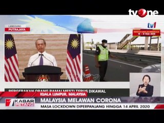 Malaysia Perpanjang Masa Lockdown hingga 14 April