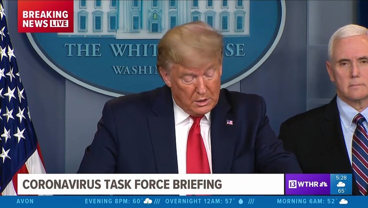 President Trump's March 26 COVID-19 Briefing
