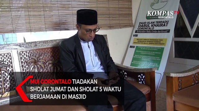 MUI Gorontalo Keluarkan Tausiyah Untuk Sholat Jumat dan Sholat 5 Waktu di Rumah