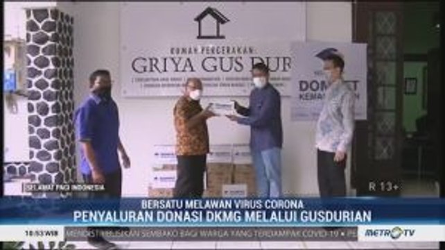 Dompet Kemanusiaan Media Group Salurkan Donasi ke Gusdurian