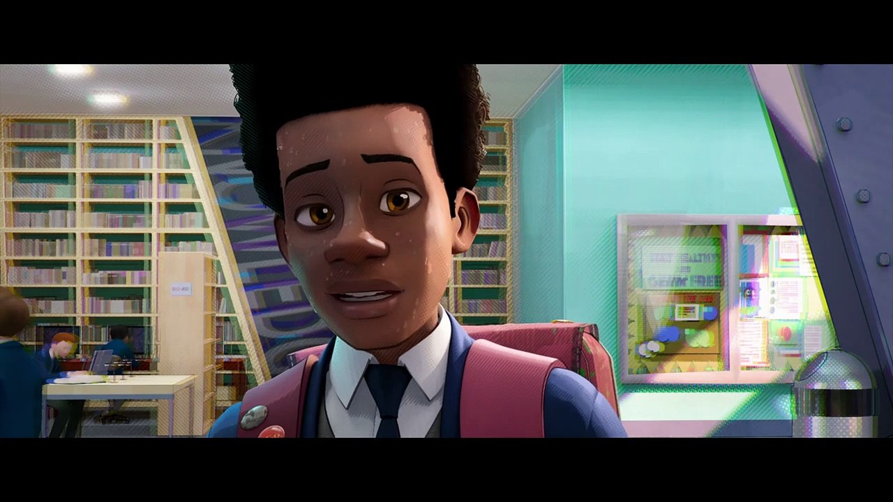 Miles Meets Gwen Stacy - Spider-Man_ Into The Spider-Verse (2018) 4K