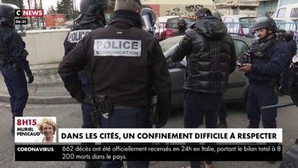 Dans les cités, un confinement difficile à respecter