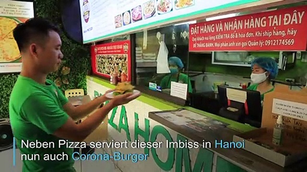 Vietnam: Corona-Burger gegen den Virus-Koller