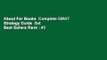 About For Books  Complete GMAT Strategy Guide  Set  Best Sellers Rank : #3
