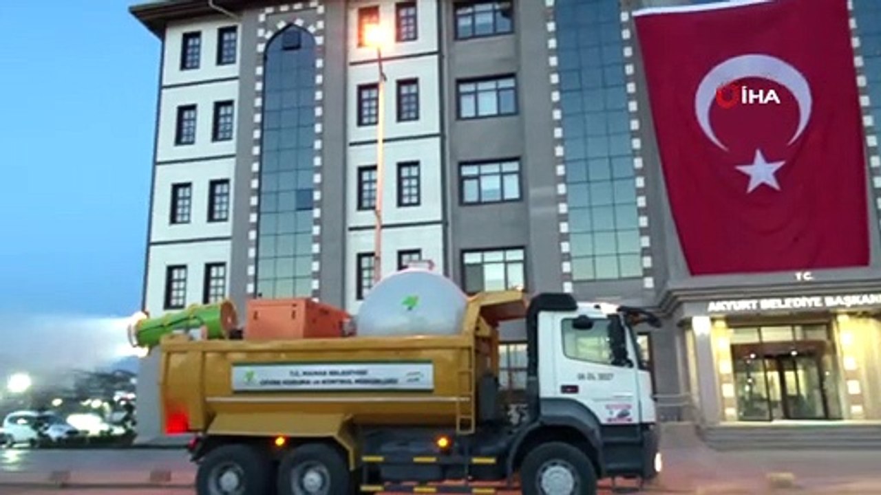Virüs avcısı Covid-19 SAVAR Ankara sokaklarında