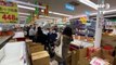 Japanese shoppers stock up on supplies over coronavirus fears