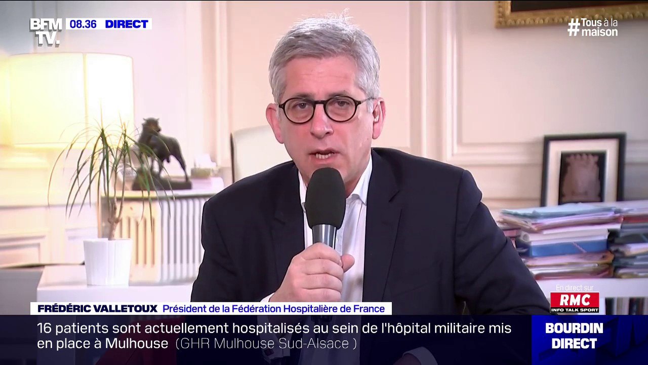 "Il va falloir multiplier les opérations de transfert de patients." Le président de la fédération hospitalière de France appelle à la "solidarité entre les hôpitaux"