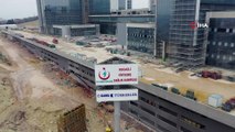 368 bin 648 metrekarelik alanda inşa edilen Kocaeli Şehir Hastanesi’nde sona yaklaşılıyor