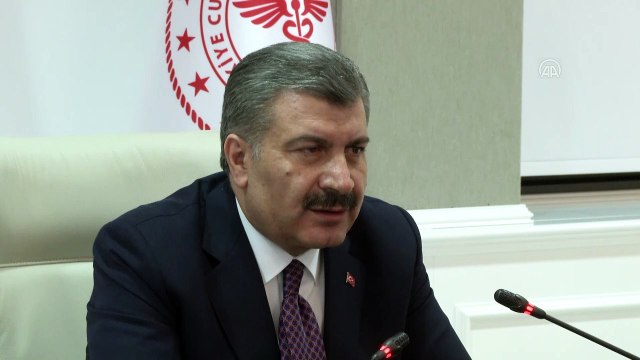 Sağlık Bakanı Koca, 81 ilin sağlık müdürleriyle videokonferans ile görüştü - ANKARA