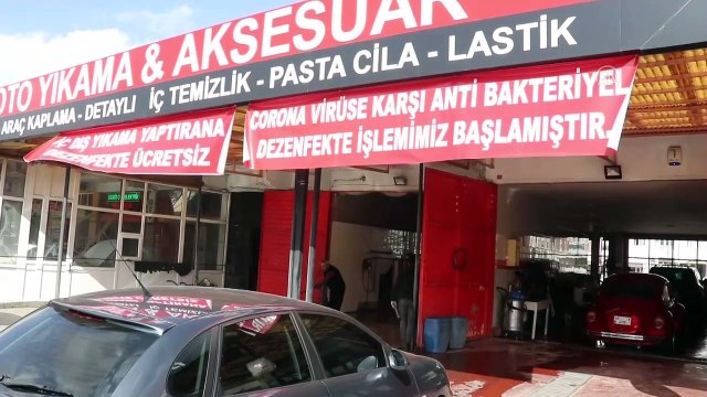 Oto yıkamacıdan ücretsiz dezenfeksiyon hizmeti - SİVAS