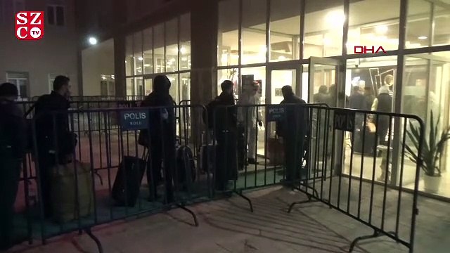 Yurt dışından gelenler, Bolu'da yurda yerleştirildi