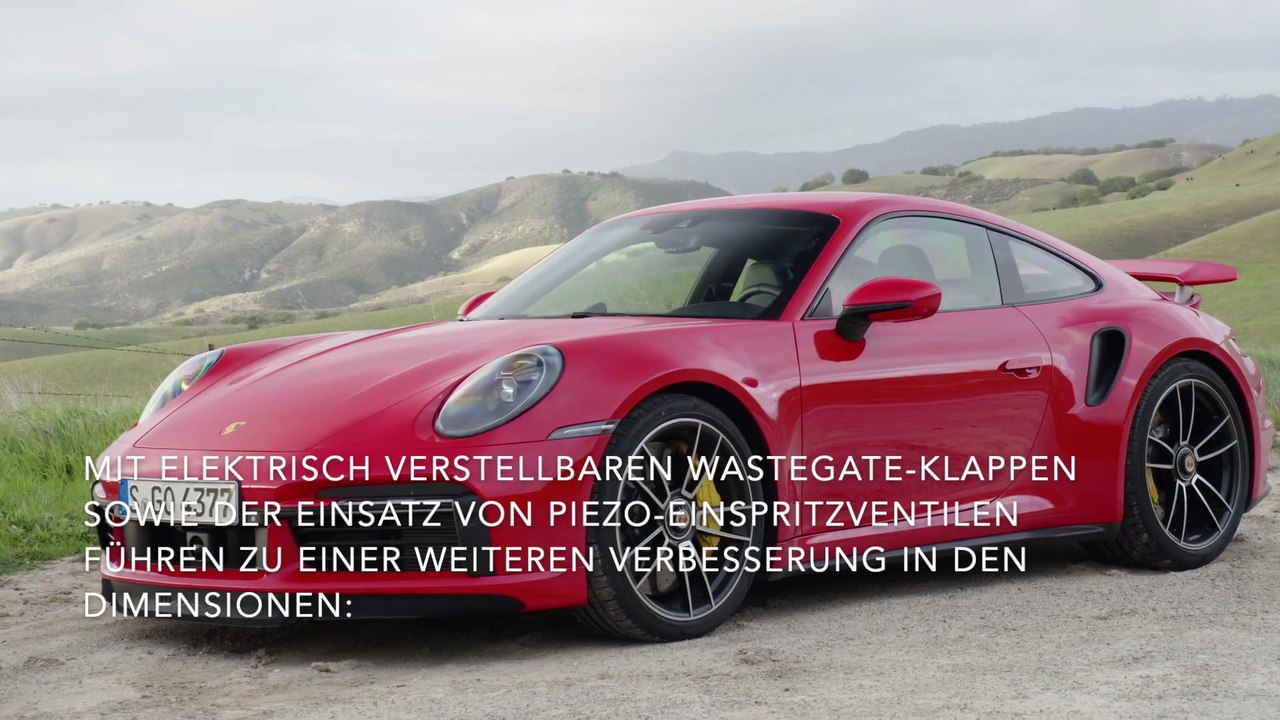 Das neue 911 Turbo S Coupé - Das Design