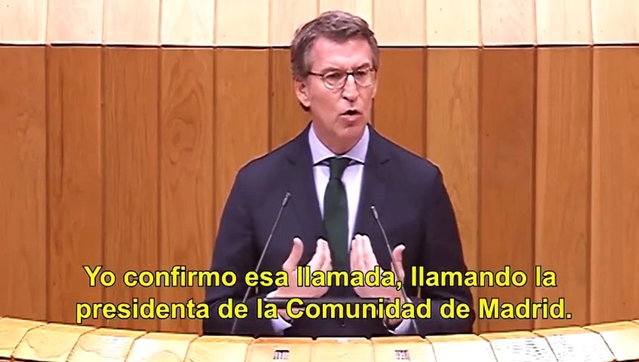 Feijóo le cede 11 aparatos respiratorios de la UCI a Madrid para tratar a los pacientes por coronavirus