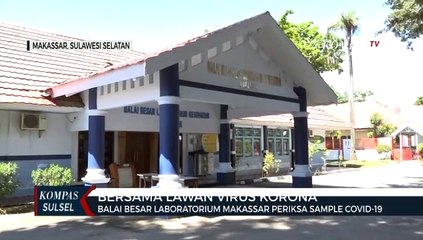 Balai Besar Laboratorium Kesehatan Makassar Periksa 100 Sampel Covid-19