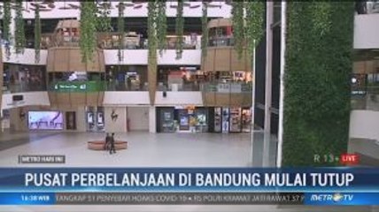 Pusat Perbelanjaan di Bandung Ditutup Sementara